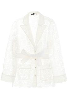  Dolce & Gabbana pajama shirt in cordonnet lace