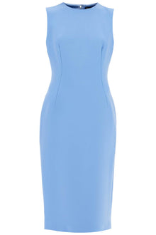  Dolce & Gabbana wool crepe sheath midi dress with tube