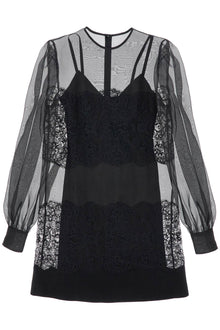  Dolce & Gabbana short organza and lace dress