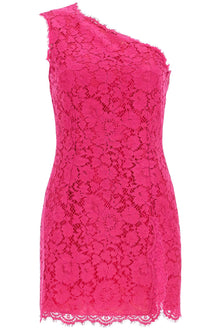  Dolce & Gabbana short shocking pink lace dress