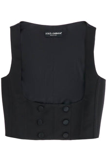  Dolce & Gabbana silk tuxedo vest