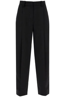  Ganni lightweight pants with pleats