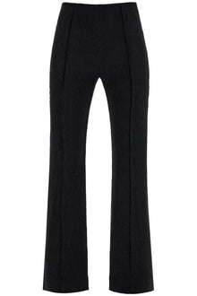  Ganni flared viscose trousers for