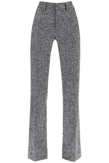  Alessandra Rich pants with herringbone motif