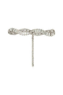  Alessandra Rich crystal-studded choker