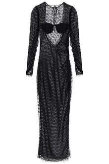  Alessandra Rich long lace gown