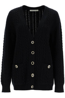  Alessandra Rich oversized wool cardigan