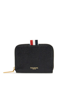  Thom Browne portafoglio slim con zip circonferenziale nero