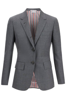  Thom Browne wool twill jacket in slim fit style