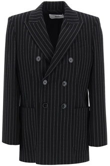  Ami Alexandre Matiussi double-breasted pinstripe