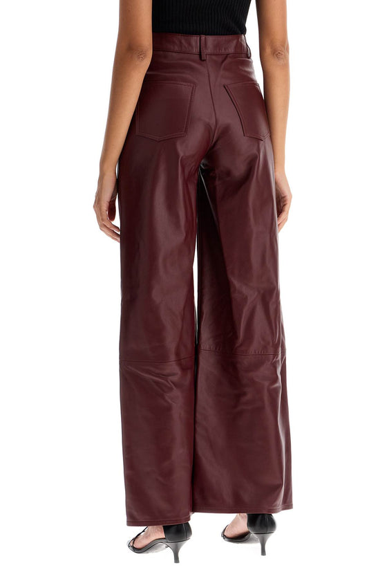 Loulou Studio nappa leather figari pants