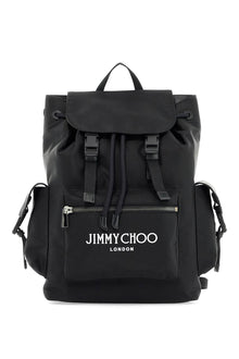  Jimmy Choo nylon filmore backpack for