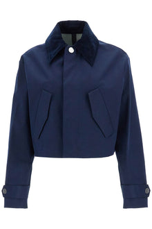  Ami Alexandre Matiussi cropped canvas jacket for women