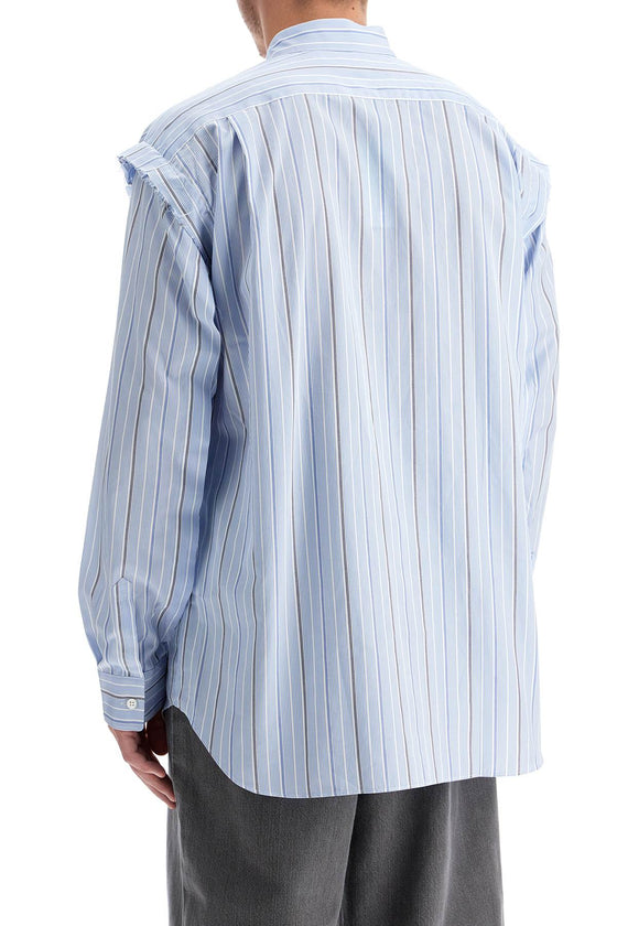 Comme Des Garcons Shirt striped shirt with pocket