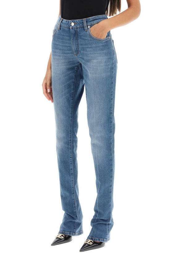 Dolce & Gabbana low rise trumpet jeans