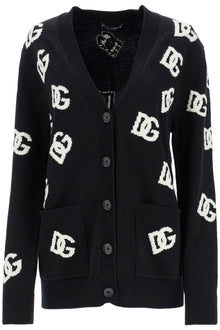  Dolce & Gabbana woolen dg cardigan