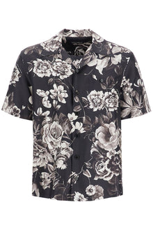  Dolce & Gabbana hawaii silk shirt with floral print set