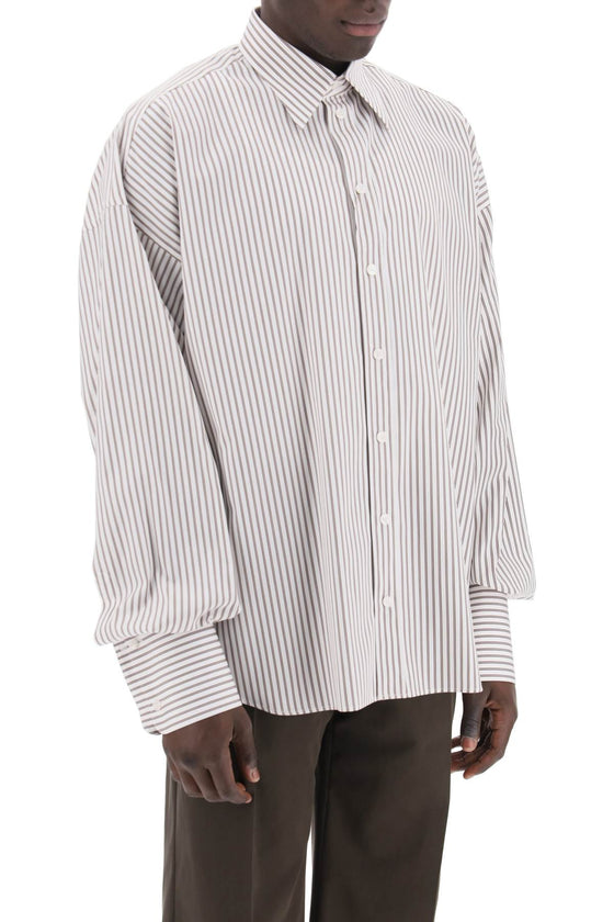 Dolce & Gabbana 'oversized striped poplin shirt