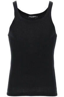  Dolce & Gabbana "ribbed slim shoulder tank top