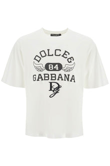  Dolce & Gabbana printed t-shirt with dg embroidery