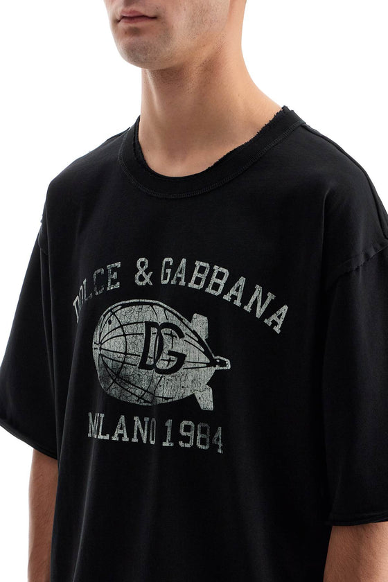 Dolce & Gabbana oversized printed t