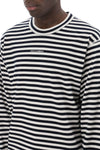 Dolce & Gabbana long-sleeved striped t-shirt