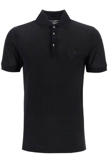  Dolce & Gabbana polo shirt with dg embroidery