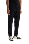 Golden Goose high-waisted black cotton jogger pants