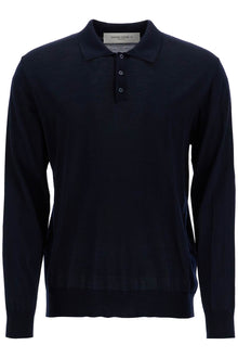  Golden Goose long-sleeved wool polo shirt