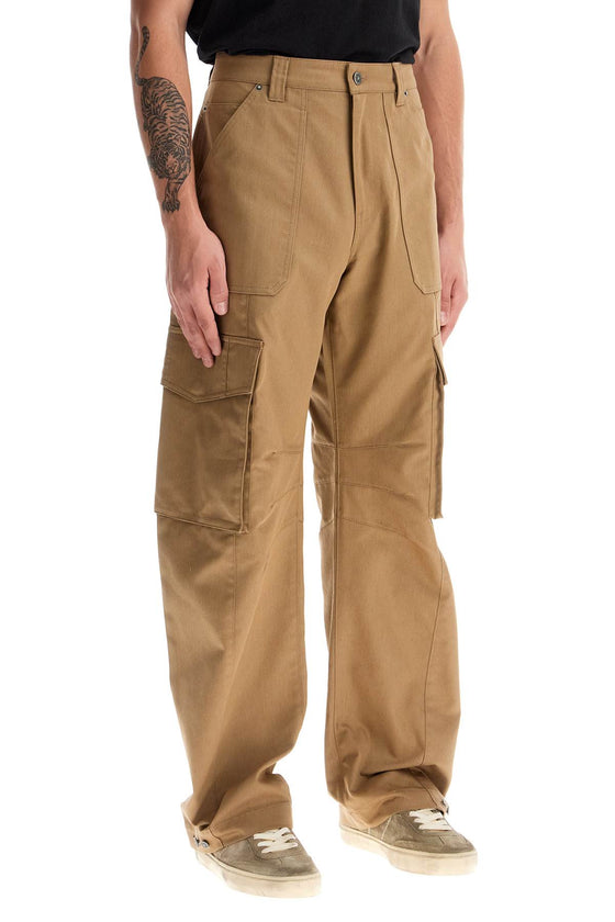 Golden Goose twill cargo pants in italian