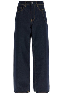  Golden Goose wide one-washed jeans