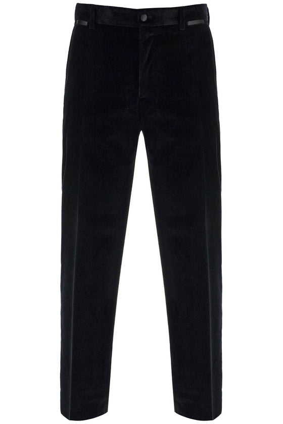 Dolce & Gabbana velvet tuxedo pants