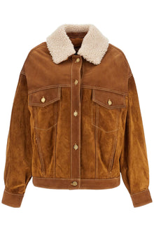  Golden Goose "babette leather jacket"