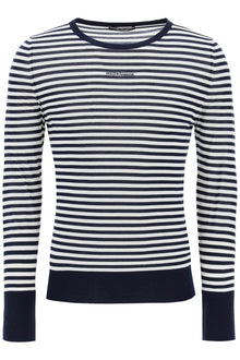  Dolce & Gabbana lightweight striped wool pullover sweater