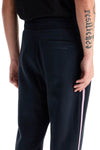 EDEN PARK contrast band joggers with eight