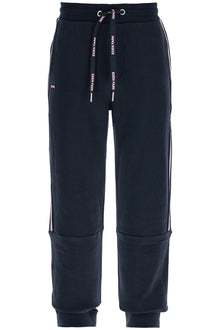  EDEN PARK contrast band joggers with eight