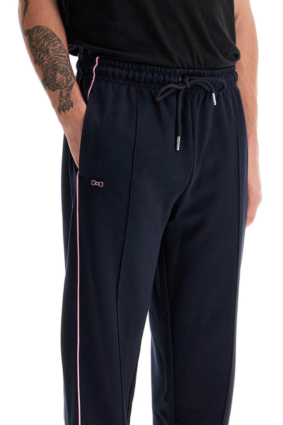 EDEN PARK contrast piping joggers with