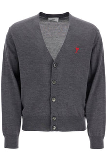  Ami Alexandre Matiussi extrafine merino wool cardigan