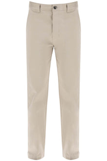  Ami Alexandre Matiussi cotton satin chino pants in