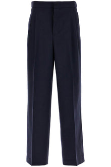  Ami Alexandre Matiussi large fit wool gabardine trousers