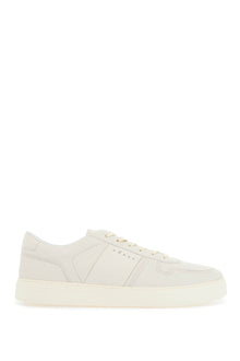  HOGAN smooth and suede leather h-tv sneakers.