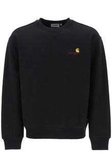  Carhartt Wip american script crewneck sweatshirt