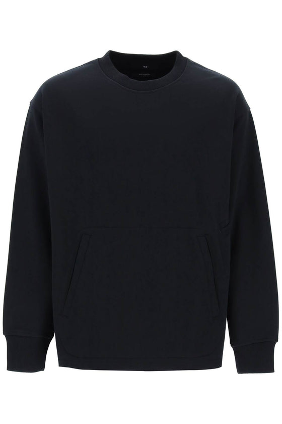 Y-3 "oversized cotton blend sweat