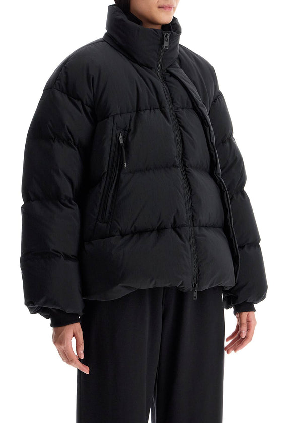 Y-3 short oversized down jacket