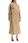 Moschino double-breasted trench coat with