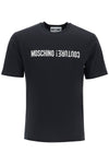 Moschino t-shirt with embroidered lettering