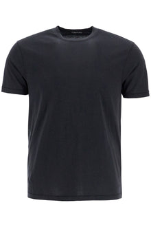  Tom Ford t-shirt in lyocell e cotone nero girocollo