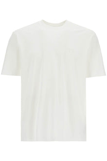  Y-3 white cotton t-shirt with wide neckline