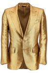 Tom Ford elegant single-breasted bronze jacket made in italy