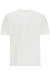 Y-3 white cotton t-shirt with "uniform of the streets" print